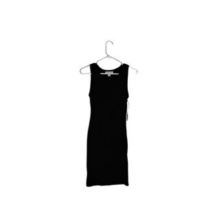 Treasure & Bond Women's Black Ruched Side Sleeveless Bodycon Short Dress…